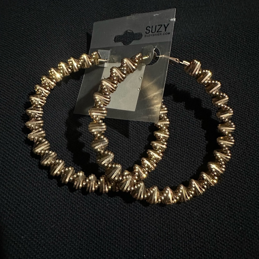 Gold Hoop Earrings